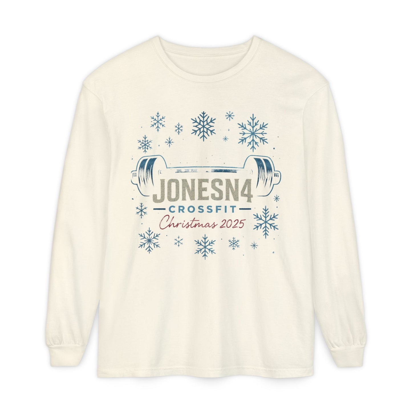 2025 Unisex Garment-dyed Long Sleeve T-Shirt