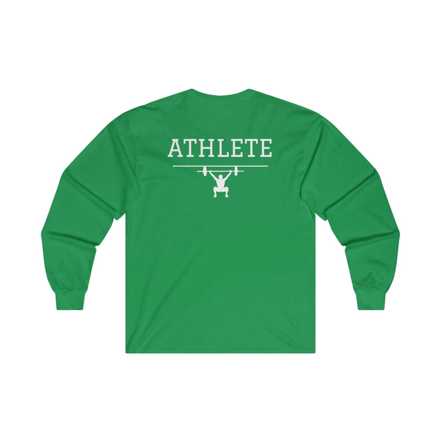 Unisex Athlete Cotton Long Sleeve Tee