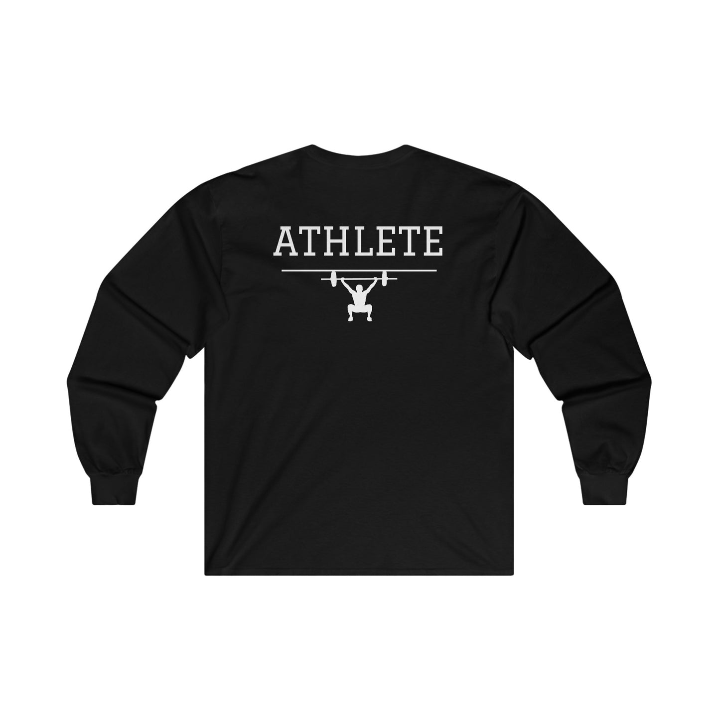 Unisex Athlete Cotton Long Sleeve Tee