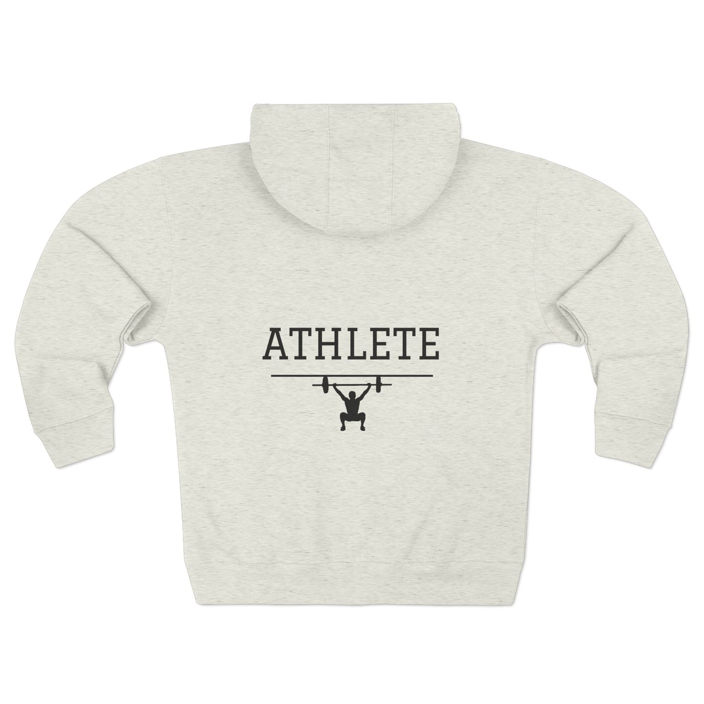 Athlete Unisex Zip Hoodie