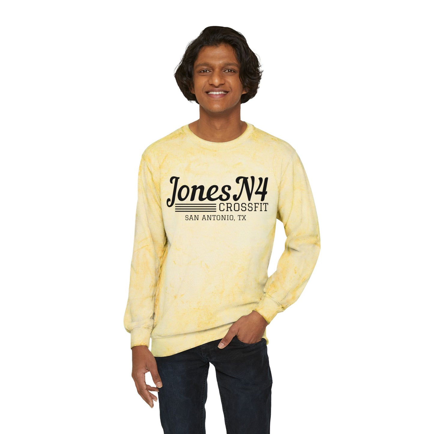 Unisex Color Blast Crewneck Sweatshirt