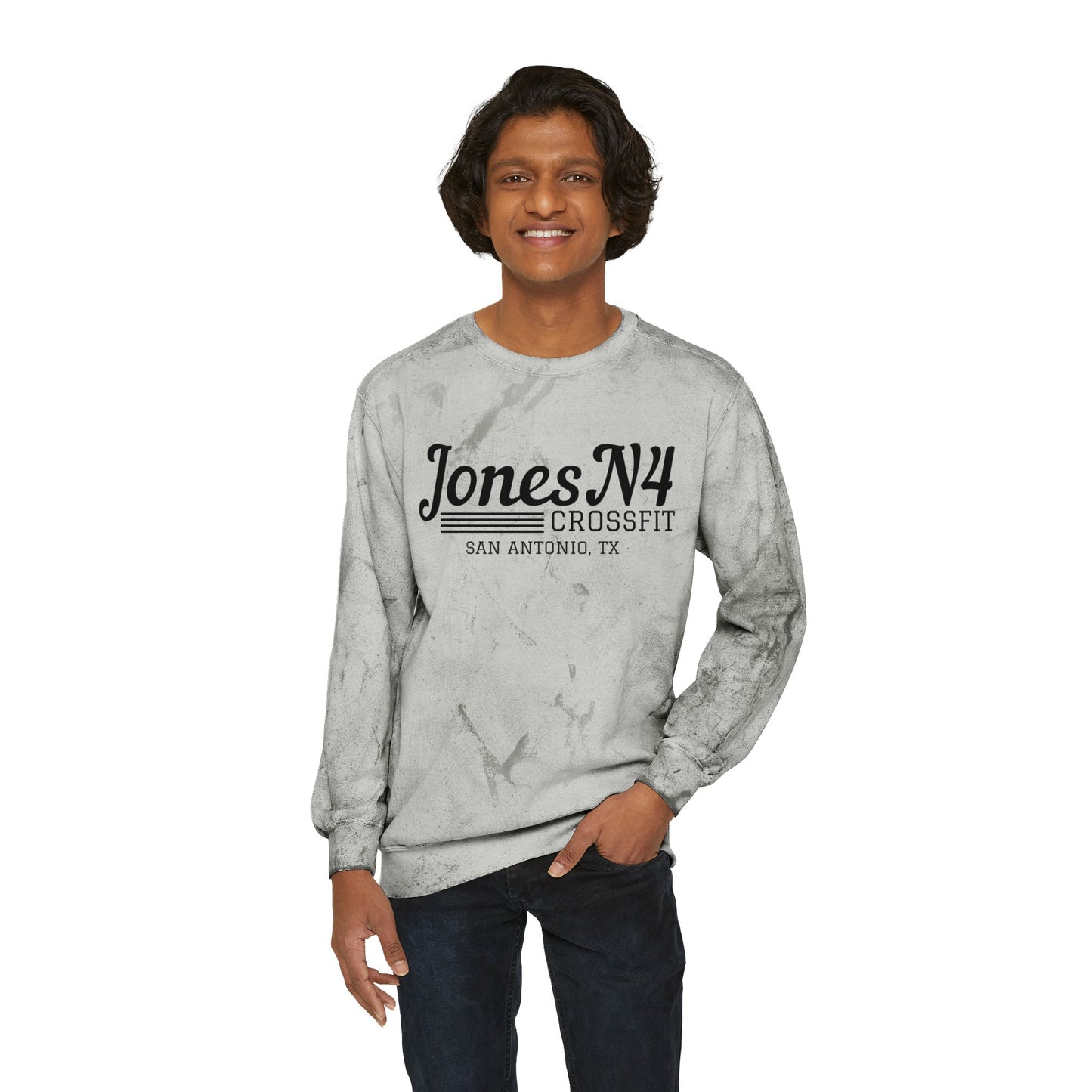Unisex Color Blast Crewneck Sweatshirt