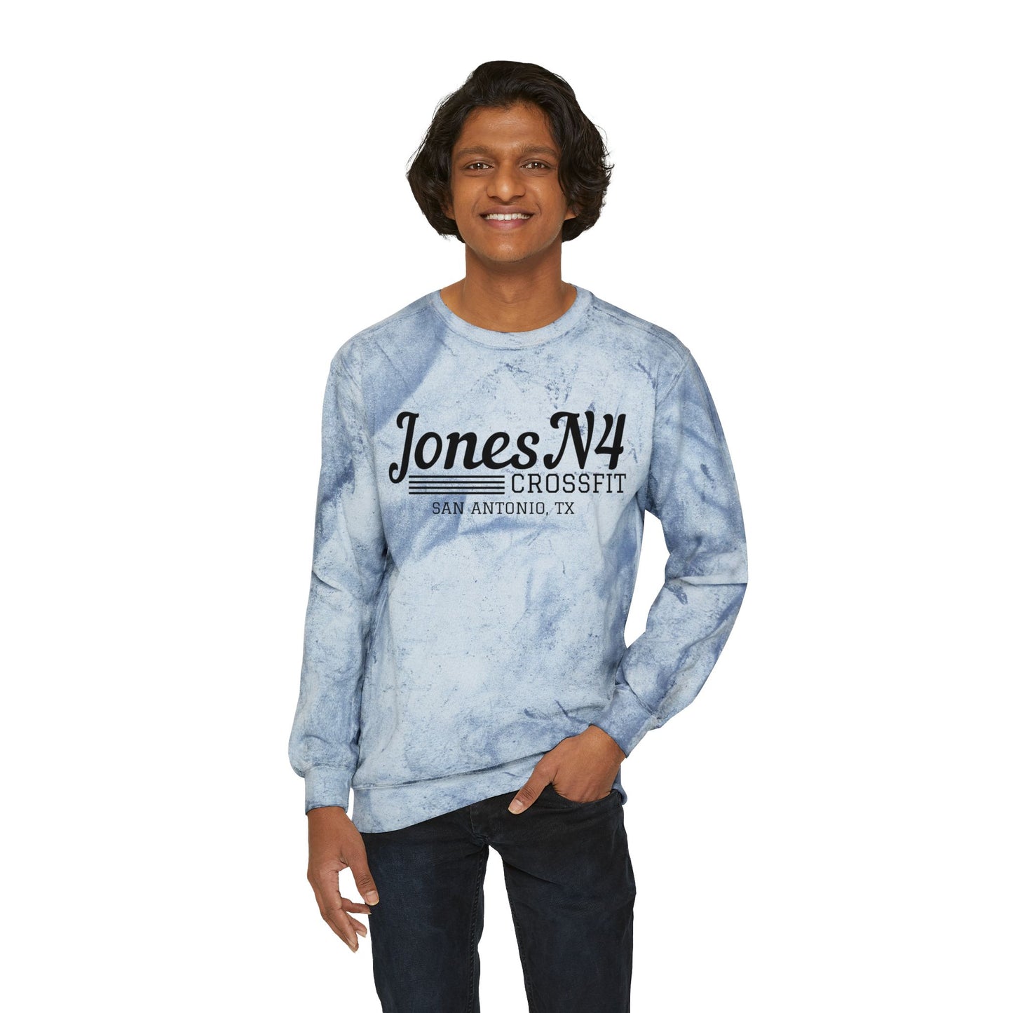 Unisex Color Blast Crewneck Sweatshirt