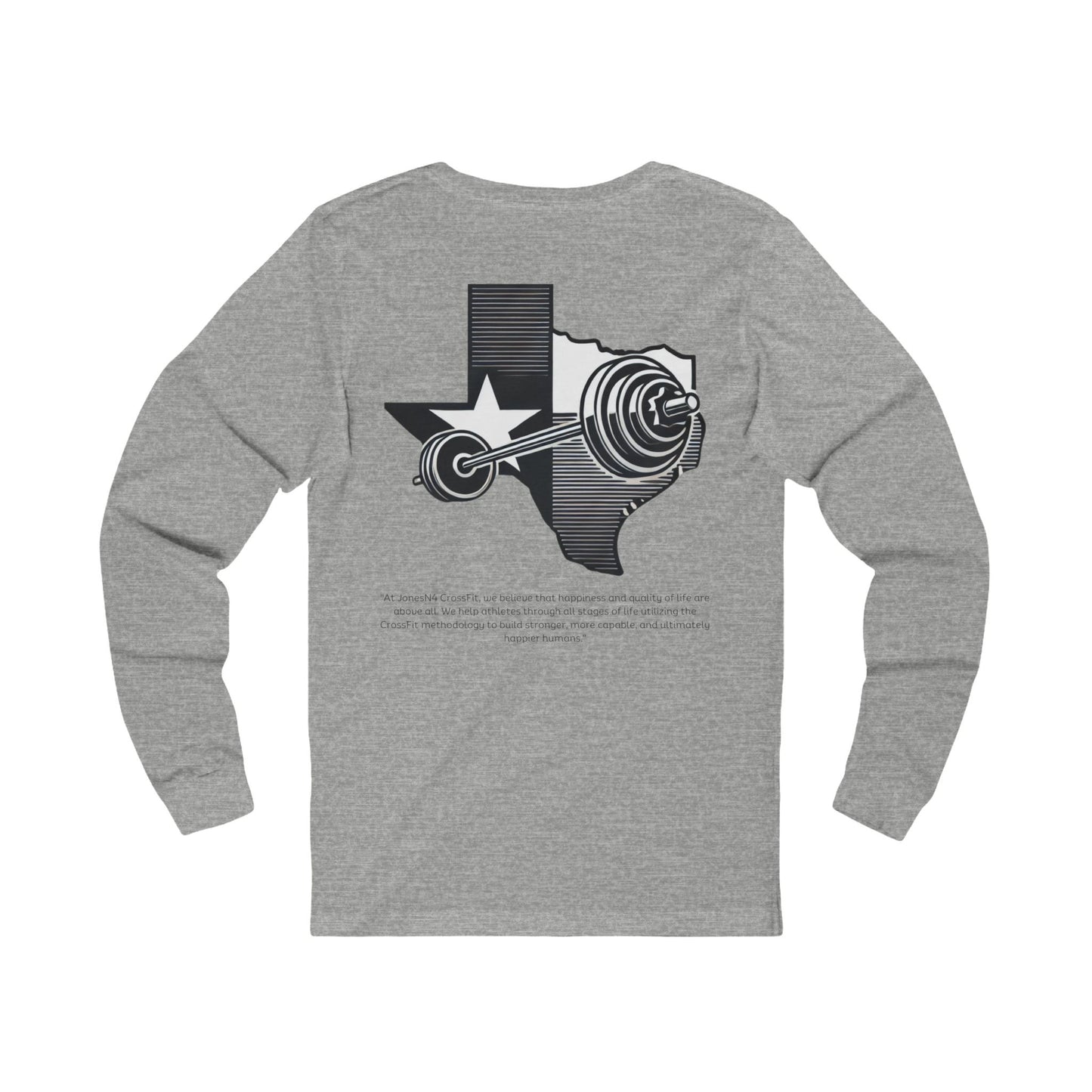 TX Outline Unisex Jersey Long Sleeve Tee