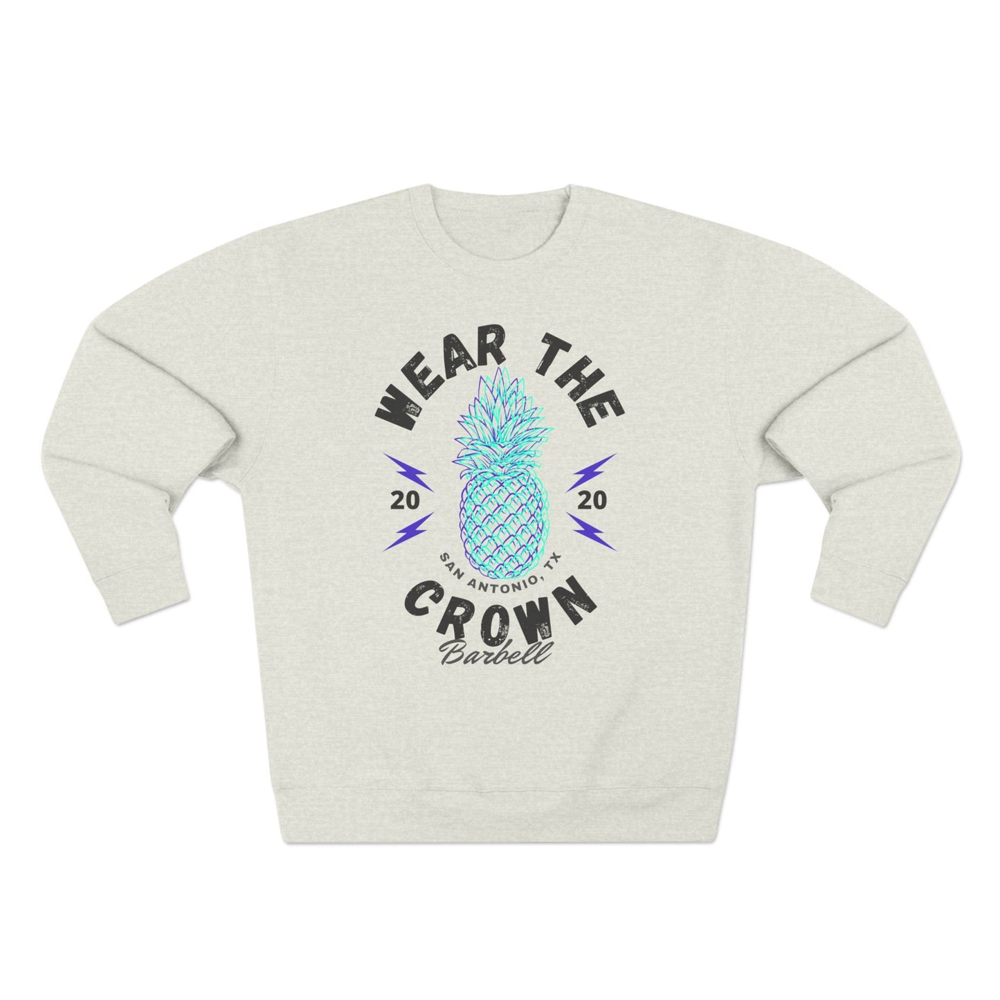 Unisex Oatmeal Crewneck Sweatshirt-- Runs Small