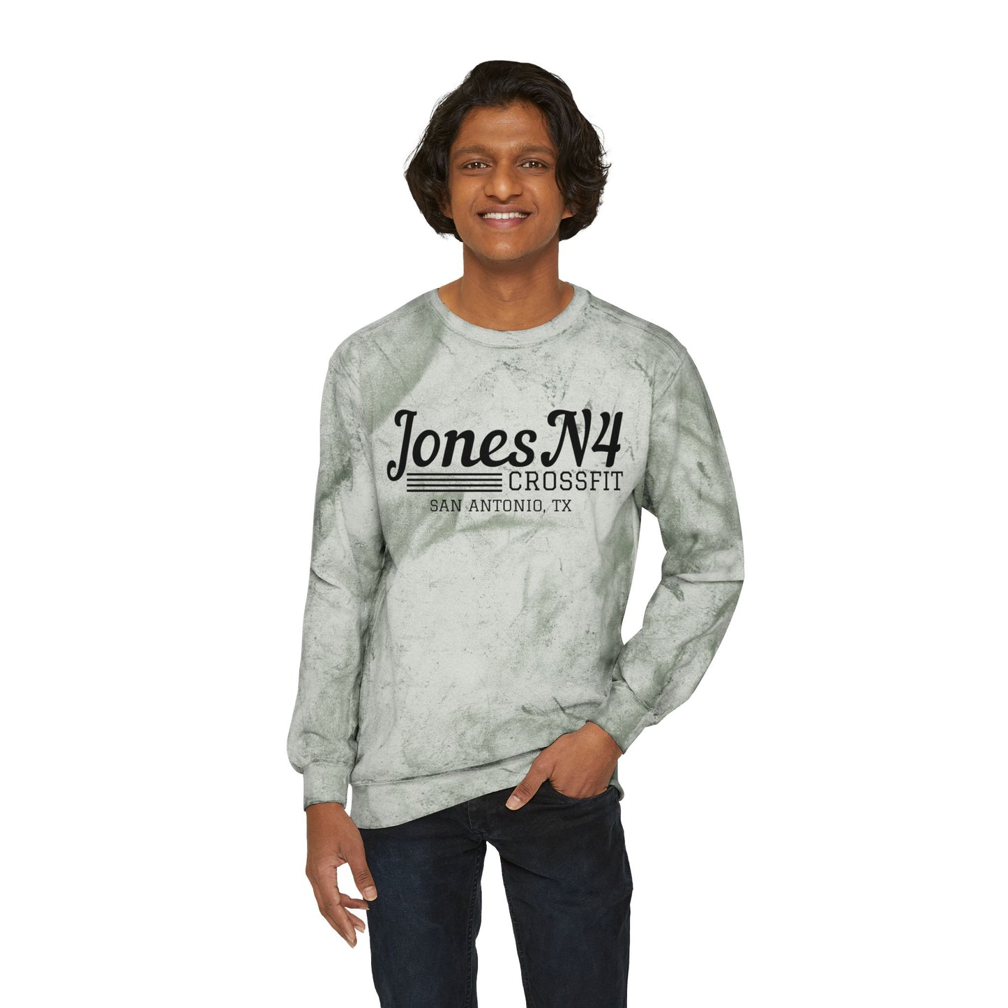 Unisex Color Blast Crewneck Sweatshirt