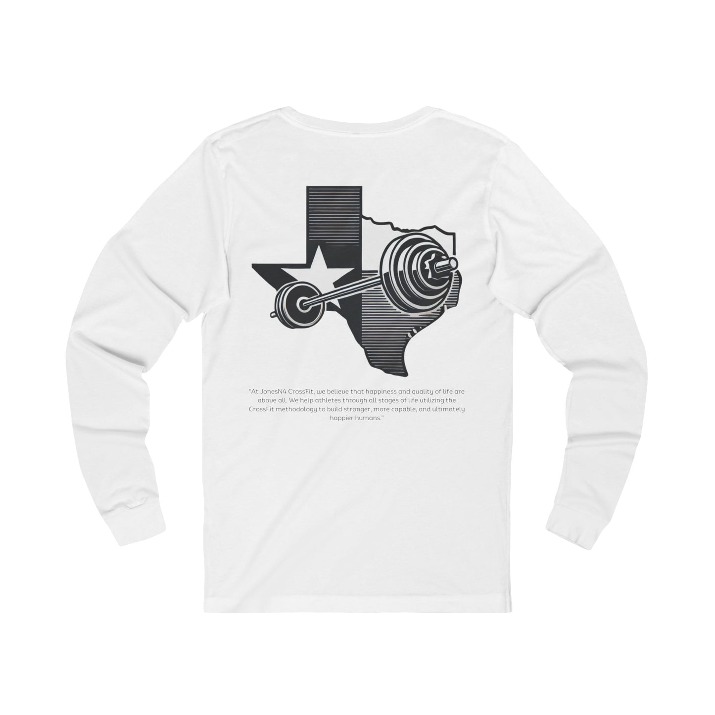 TX Outline Unisex Jersey Long Sleeve Tee
