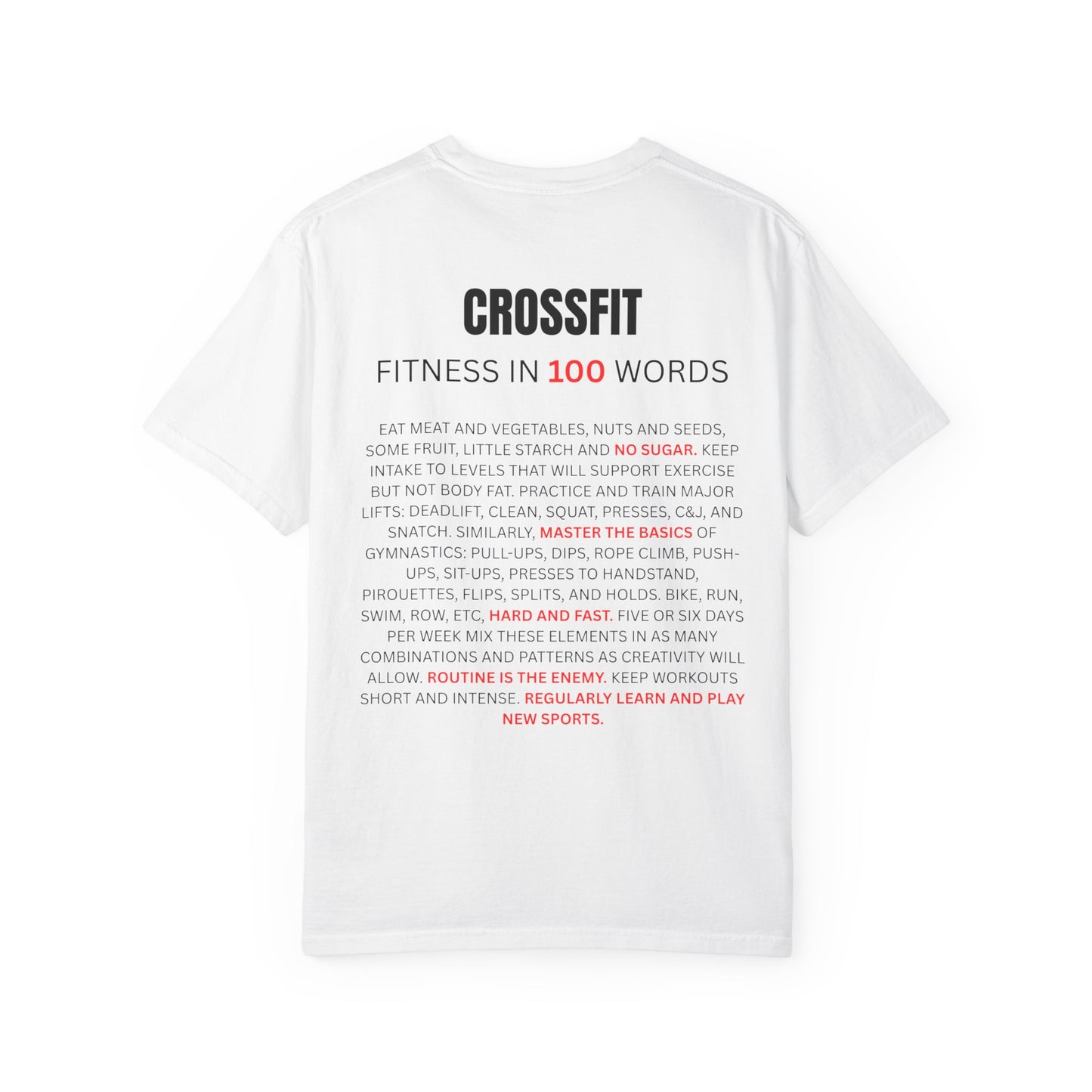 Unisex Garment-Dyed T-shirt