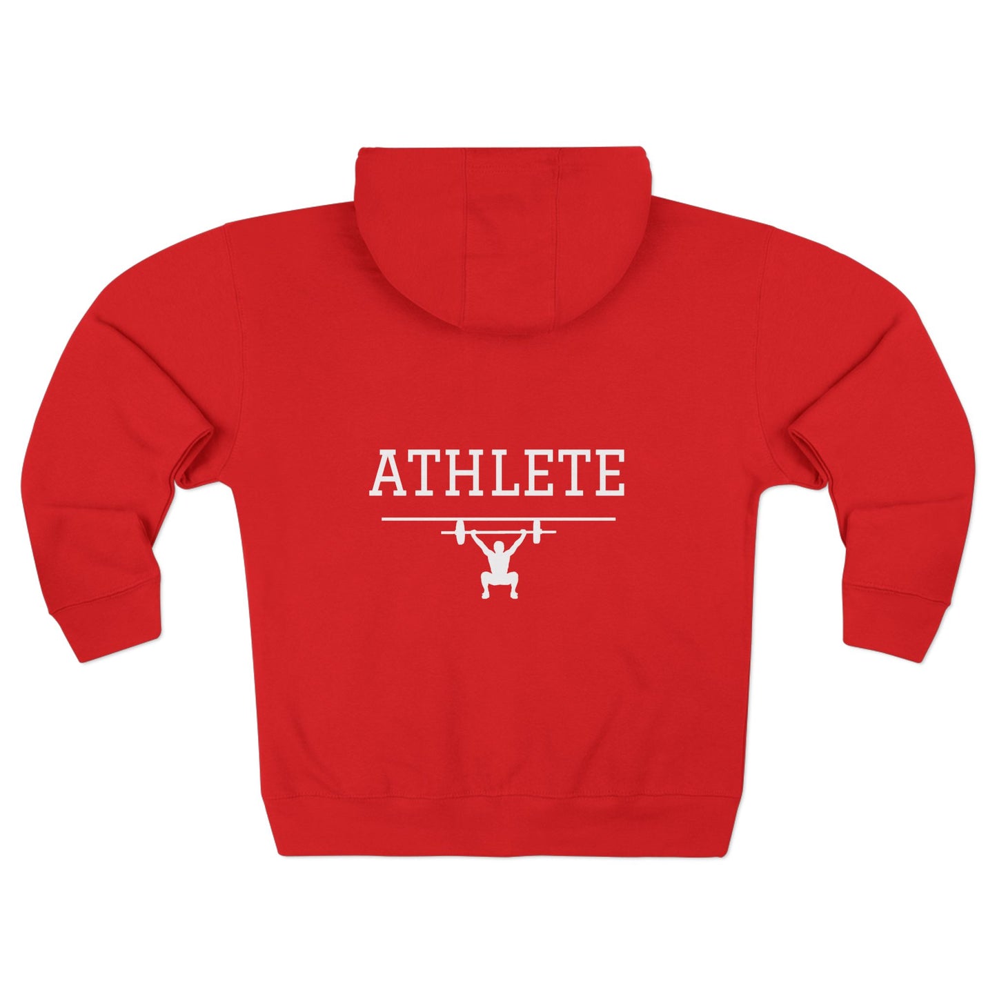 Athlete Unisex Zip Hoodie